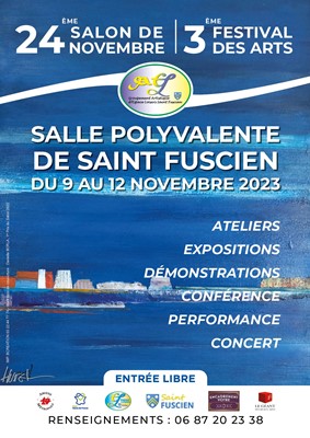 Salon de Novembre de Saint-Fuscien du 9 au 12 novembre 2023