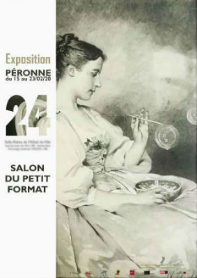 Exposition "Salon du petit format" à Péronne du 15 au 23 février 2020