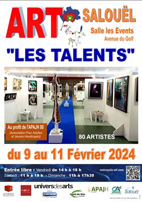 Salon "Les Talents" de Salouel du 9 au 11 février 2024